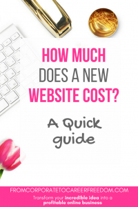 thinking about what you need to budget for your startup business website? Here's a quick guide for what you can expect to pay for a new website, startup, entrepreneur, website, budget, budgeting, new website cost