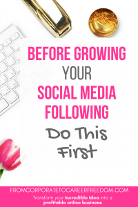 If you're trying to grow your social media following, stop first and read this There's a wrong way and a right way to grow a following from scratch, so in this post I'll outline exactly what you need to be doing. social media, growing a following, growing followers, gaining followers