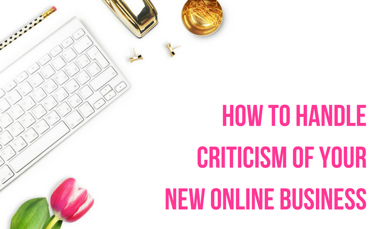 handle criticism