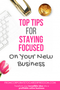 lacking motivation to push your business forward? Here are some practical tips for how you can stay focused and get results