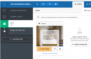 clickfunnels opt in example