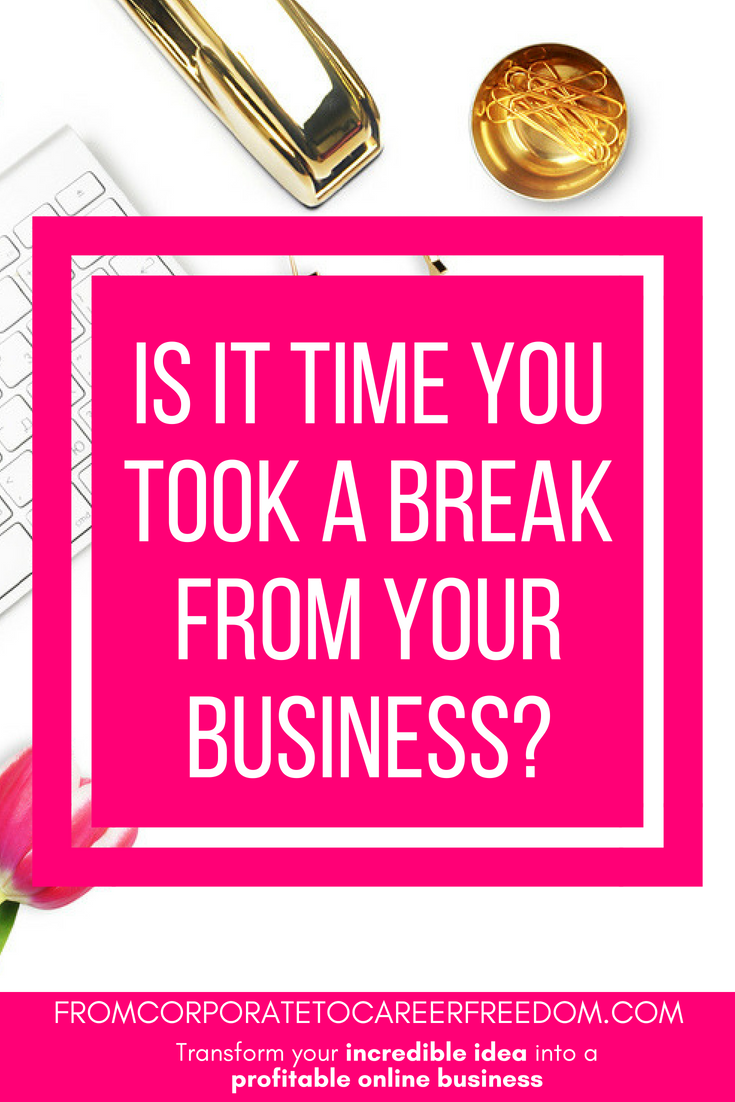 here are a few simple signs to look out for to see if you are suffering stress from your online business and that it might be time to take a break, entrepreneur, online, small business, problems, motivation