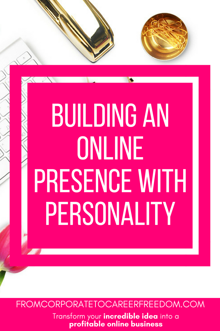 Standing out online is essentail to any successful blog and business. Here's how to build a brand with personality that will help your startup to grow #branding #onlinebusiness #entrepreneur